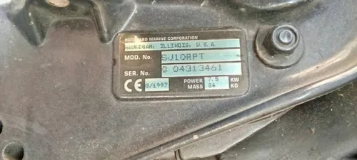 Motor Johnson 10hp Lv2761