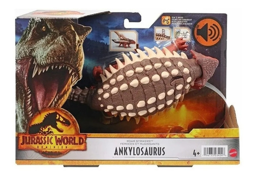 Jurassic World Ankylosaurus Bumpy Ruge Y Ataca Dominion 