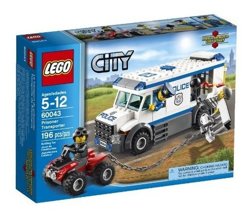 Lego City Police 60043 Prisoner Transporter (descontinuado P