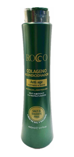 Acondicionador Colageno Sin Sal 400ml Rocco