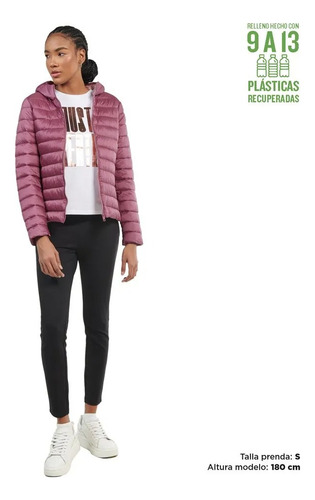 Totto Chamarra Acolchada Plegable Para Mujer | Ecológica