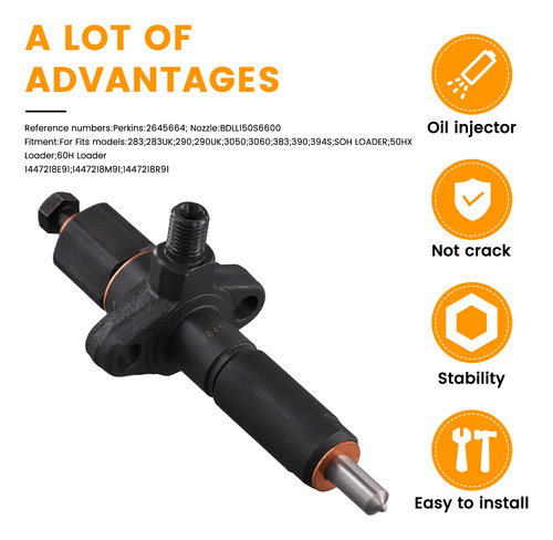 2645664 Accesorios De Motor Common Rail In De Combustible De
