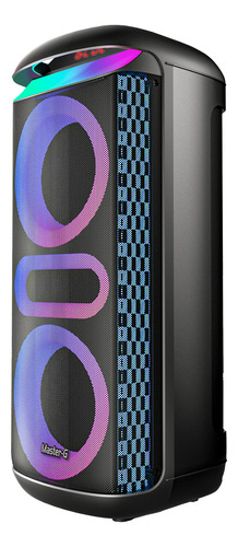 Parlante Karaoke Master-g Mgzeus Bluetooth 5.3 8inx2 Tws Rgb