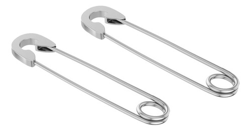 Paquete De 2 Pendientes De Pasador De Seguridad, Pendientes