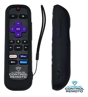 Funda Protectora Para Control Roku Express Premiere - Negro