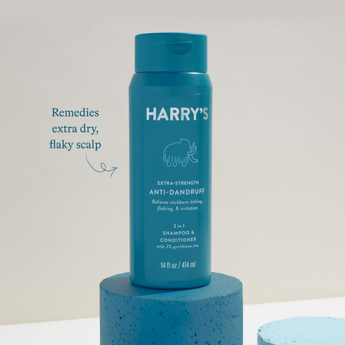 ChampĂș Y Acondicionador Harry's Men Extra Strength, 420 Ml,