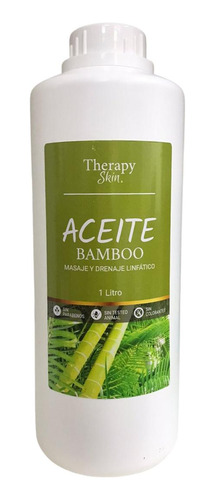 Aceite Masaje Therapy Hidratante Bamboo Cosedeb 1 Litro