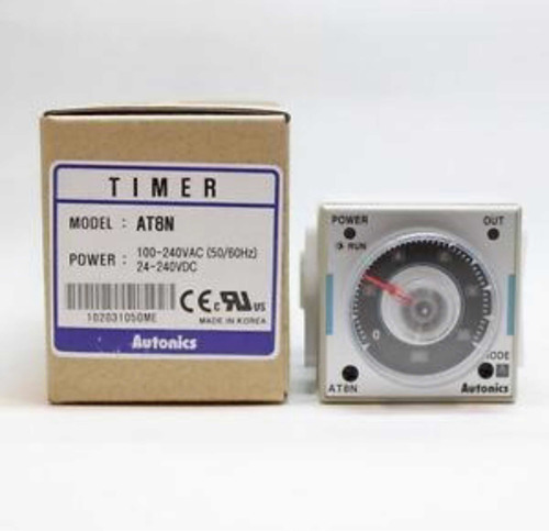 Timer Análogo Multifuncional 24-240v Ac Dc Autonics At8n