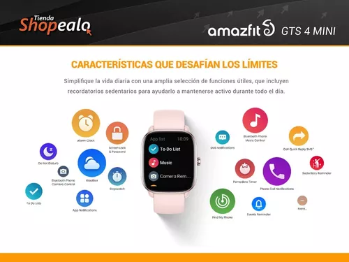 Nuevo Amazfit GTS 4 Mini: características y precio del smartwatch con 15  días de autonomía
