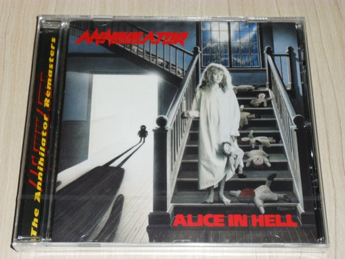 Cd Annihilator - Alice In Hell 1989 (europeu + 3 Bônus)