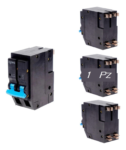 Pastilla Interruptor Termomagnetico Igoto 2 Polos (1pz)  
