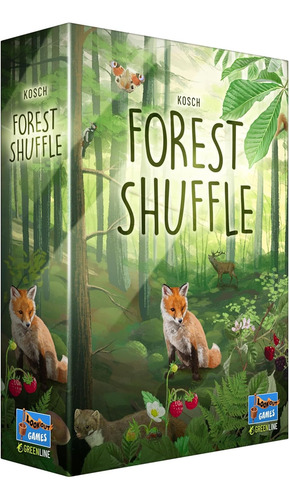 Forest Shuffle - ¡crea Un Paraíso Ecológico! Juego De Mesa