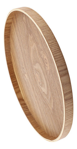 Bandeja De Madera Para Servir Té, Frutas Y Caramelos, 33 Cm