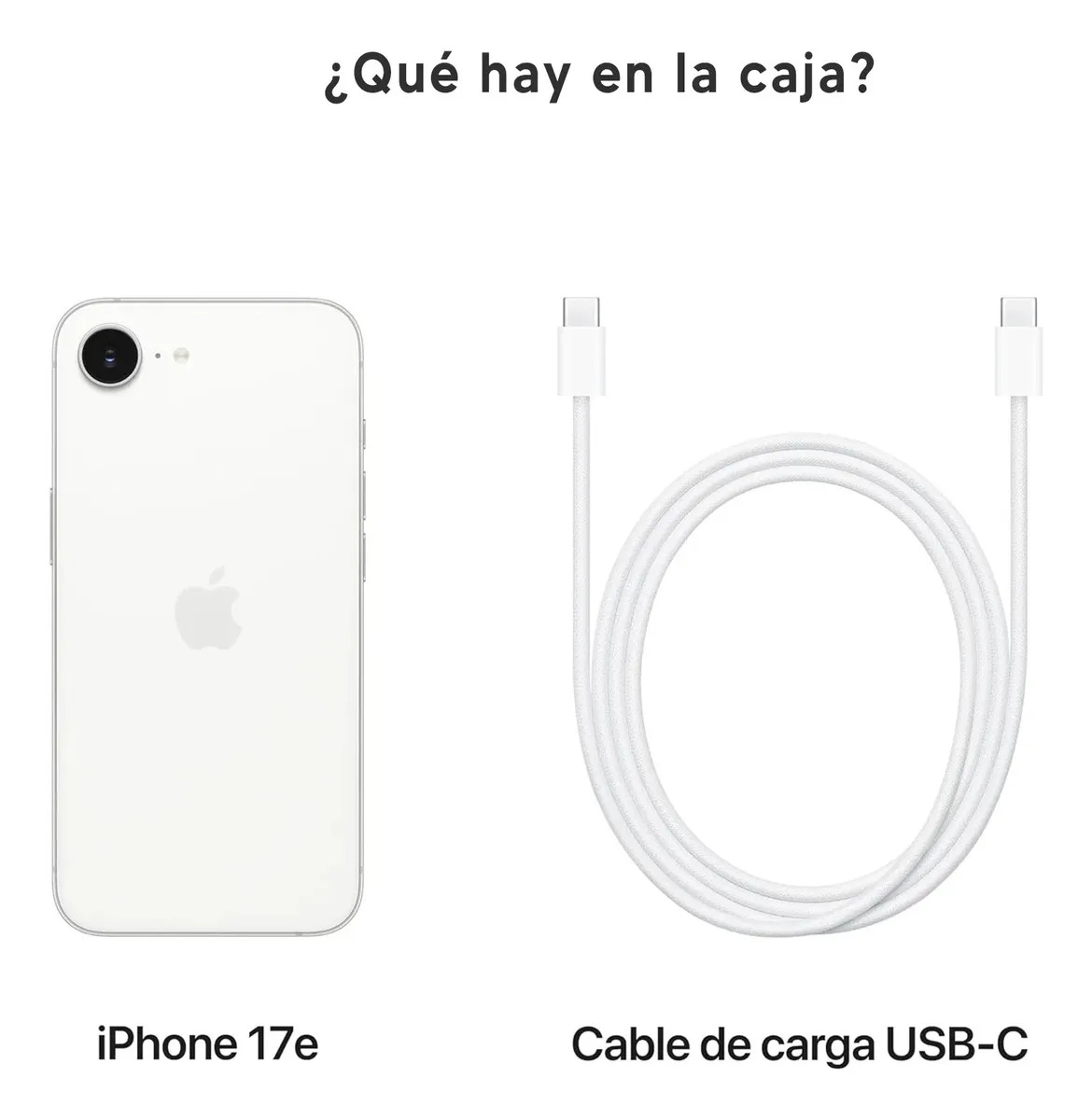 iPhone 17e 8gb Ram 256gb 48mpx 5g Esim Dimm Blanco