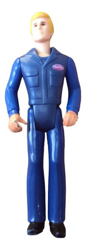 Tonka Toys Figura Mecanico De Jumper Azul Vintage 70s