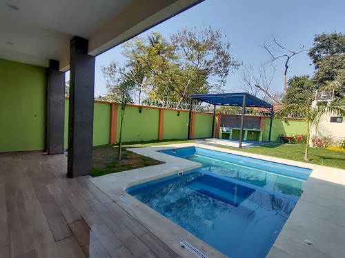 Casa Nueva En Pedregal De Las Fuentes, Jiutepec Morelos.