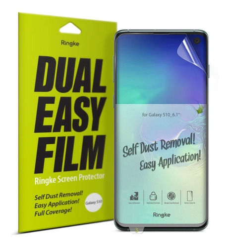 Film Dual Easy Samsung S10 S10+ S10e  Ringke Orig. Pack X2
