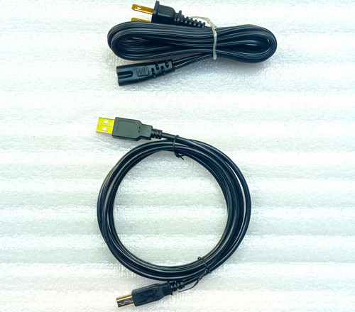 Caablle De Corriente Y Usb Para Hp Epson Canon Brother (Usado)