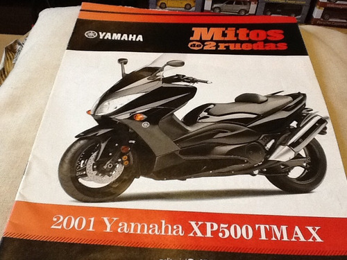 Folleto Moto 2001 Yamaha Xp500 Tmax   Mitos De 2 Ruedas