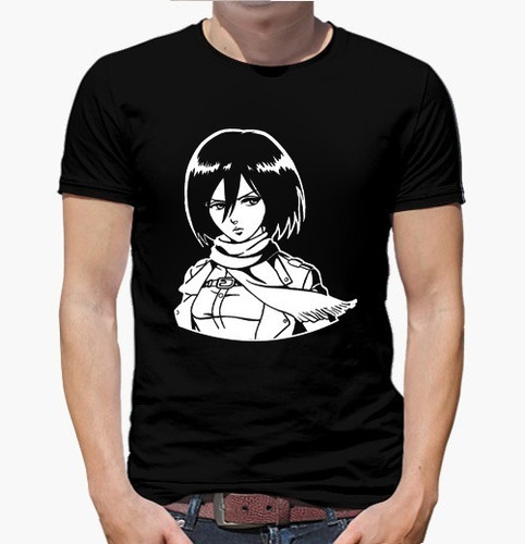 Remera Shingeki No Kyojin Mikasa Ackerman Rotro Premium