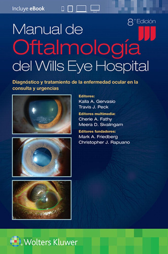 Libro: Manual De Oftalmología Del Wills Eye Hospital: Diagnó