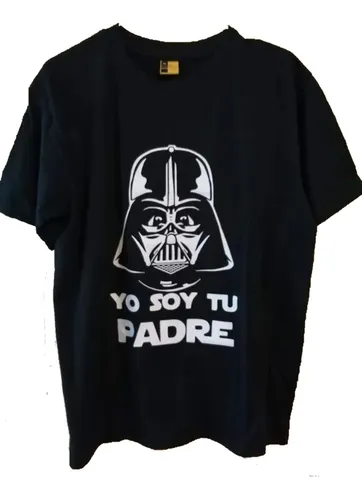 Pack Poleras Soy Tu Padre Tu Hijo Starwars Blanco Grafimax Pack Poleras Soy Tu Padre Tu Hijo Starwars Blanco Grafimax