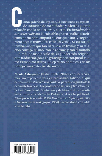 Introducción Al Existencialismo - Nicola Abbagnano