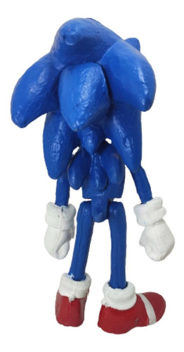Sonic 2 Figura Pelicula Azul Articulado The Hedgehog Erizo