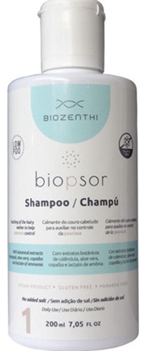 Shampoo E Hidratante P/ Couro Cabeludo C/ Psoríase Biozenthi