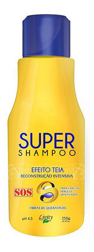 Shampoo Super Reconstrutor Livity So S Capilar 250 G