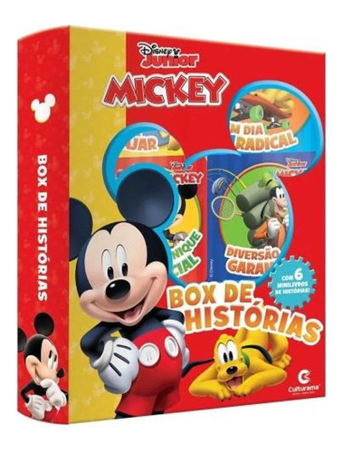 Libro Mi Primera Biblioteca Mickey - Disney