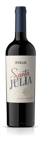 Caja X6 Vino Santa Julia Syrah 750 Cc