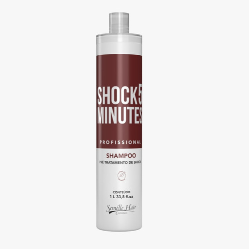Kit Reconstrutor Shock 5 Semelle Hair 2 Em 1 Balm + Shampoo