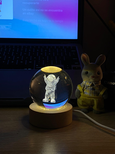 Esferas De Cristal 3d Iluminadas - Regalo Único Y Original