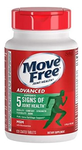Move Free Advanced Glucosamina Condroitina Msm Suplemento De