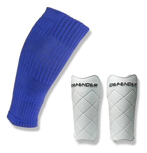 Set Canillera Defender + Pantorrillera Deportiva Sox Sgc