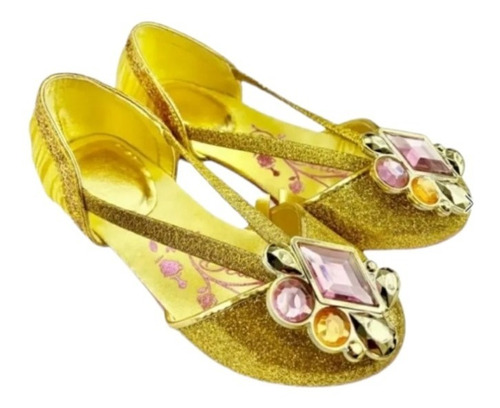 Zapatos Disfraz Princesa Bella Disney Store Original Usa