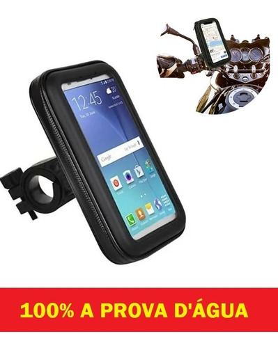 Suporte Capa Celular Moto Bike Bicicleta Gps A Prova D'água