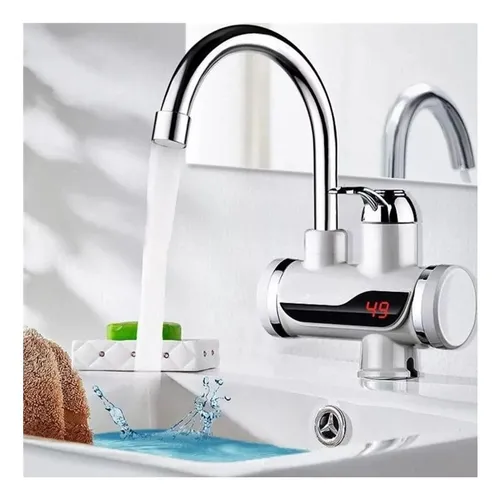Llave Agua Caliente Para Lavaplatos Eléctrico
