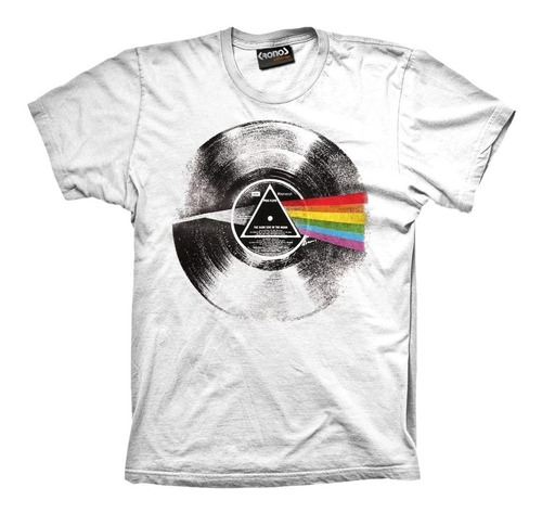 Remera Pink Floyd The Dark Side Of The Moon Vintage Vinyl Lp
