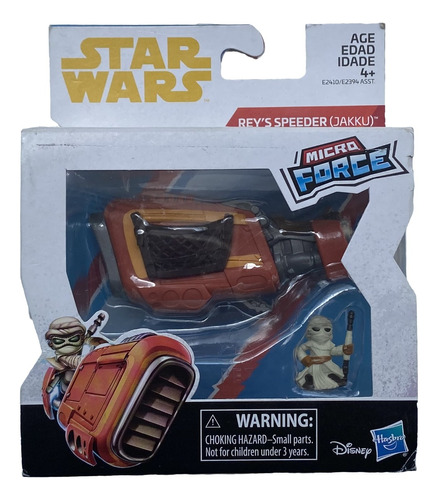 Hasbro Star Wars Micro Force - Rey (jakku) & Rey´s Speeder