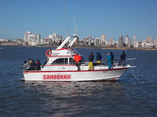 Pesca Embarcado Mar Del Plata En Yates - Guía Sandokan 