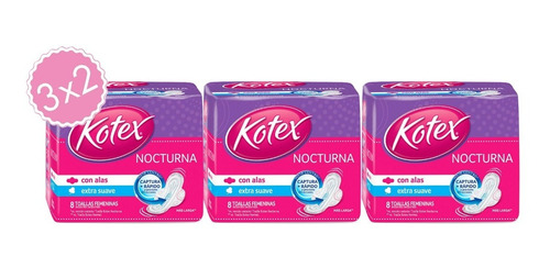 Kotex Nocturna X 48 Unidades