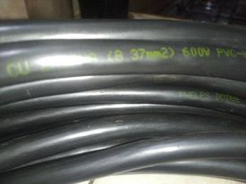 Cable Bajante Concentrico 2x8  Awg Marca Dodger 20metros