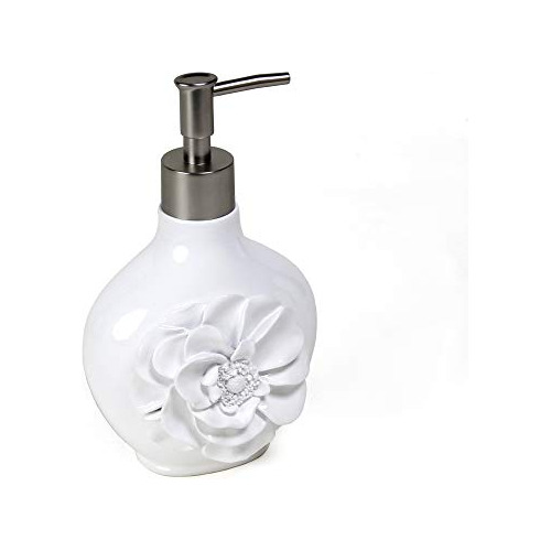 Dispensador De Jabón Keila Rose, Blanco