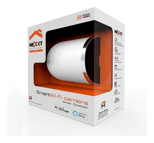 Camara De Vigilancia Wifi Para Exterior Nexxt Nhc-0610 1080p