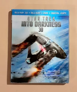 Star Trek Into Darkness - Blu-ray 3d + 2d + Dvd Original