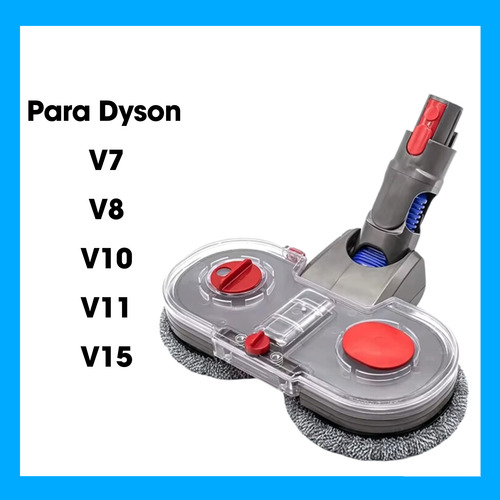 Cabezal Trapeador Eléctrico Para Dyson V7, V8, V10, V11, V15