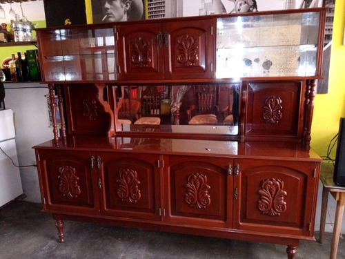 Muebles En Madera Tallados Caoba Comedor No Sofa Casa Sala