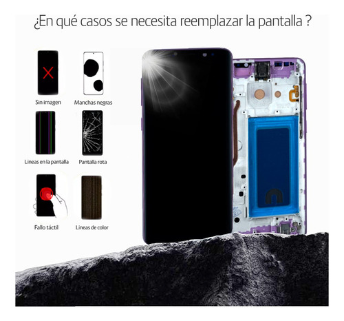 Pantalla Display Incell Para Samsung Galaxy S9 4g G960 Marco